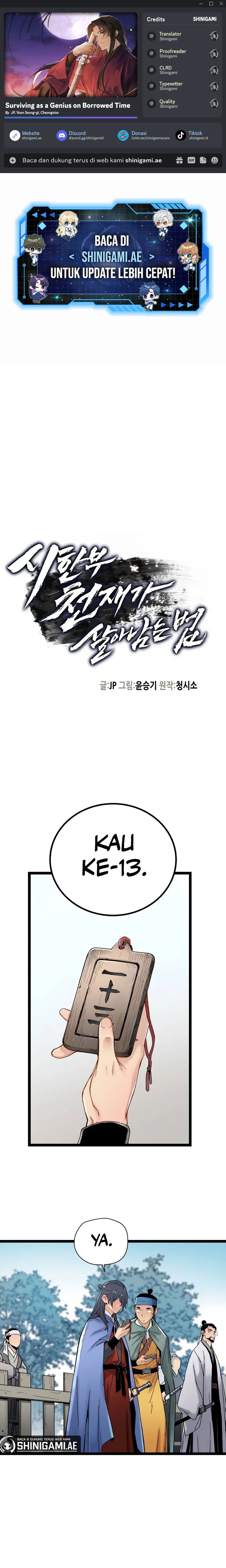 Surviving as a Genius on Borrowed Time Chapter 04 Gambar 1
