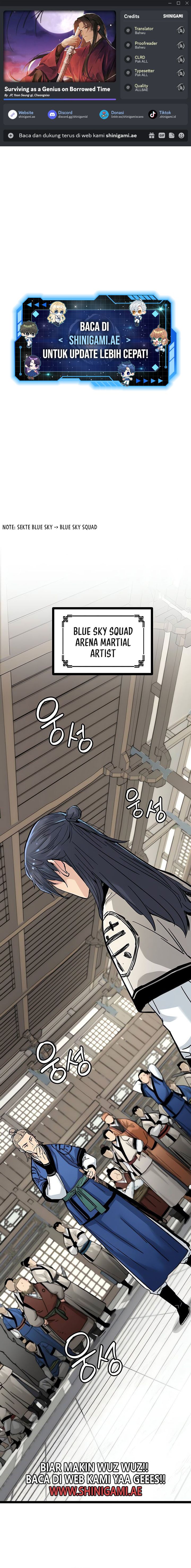 Surviving as a Genius on Borrowed Time Chapter 10 fix Gambar 1