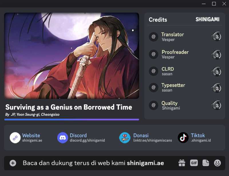 Surviving as a Genius on Borrowed Time Chapter 31 Gambar 1