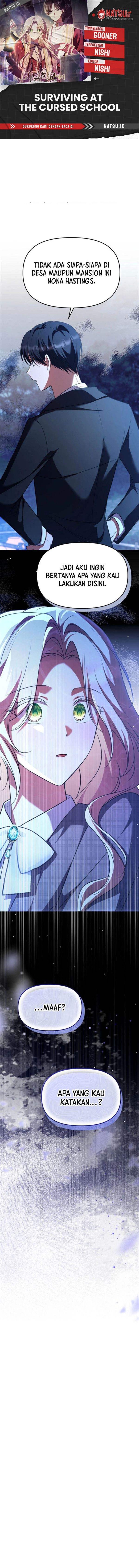 Surviving in a School of Ghost Stories Chapter 02 Gambar 1