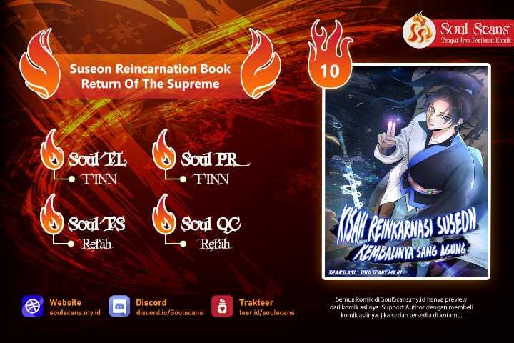Suseon Reincarnation Book Return Of The Supreme Chapter 10 Gambar 1