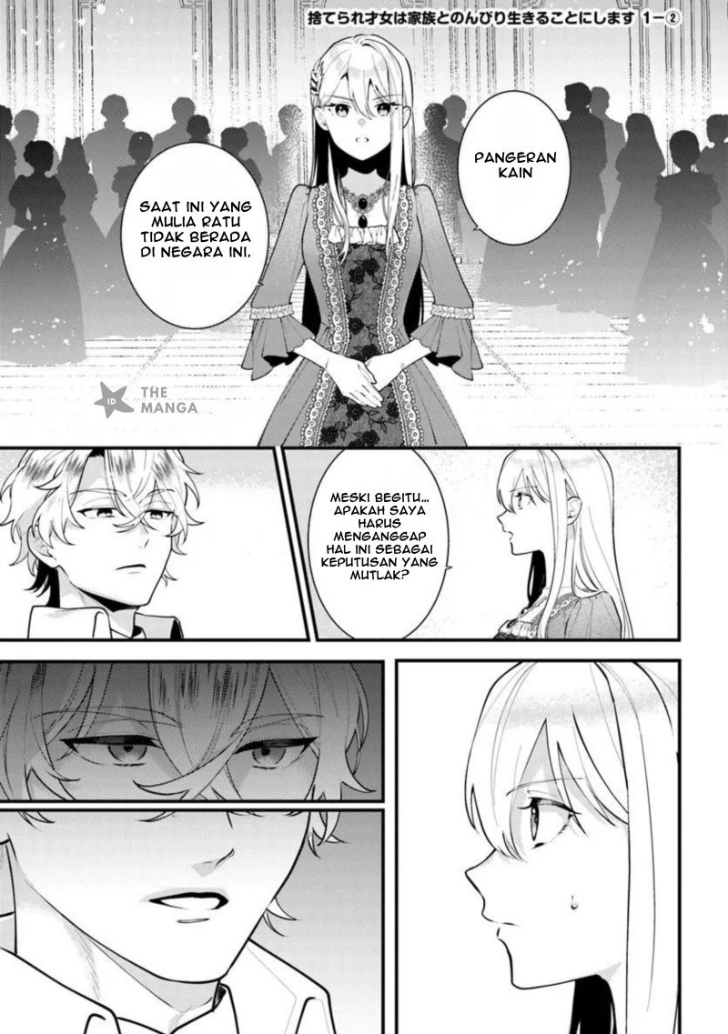 Suterare Saijo Wa Kazoku To Nonbiri Ikiru Koto Ni Shimasu Chapter 01.2 Gambar 2