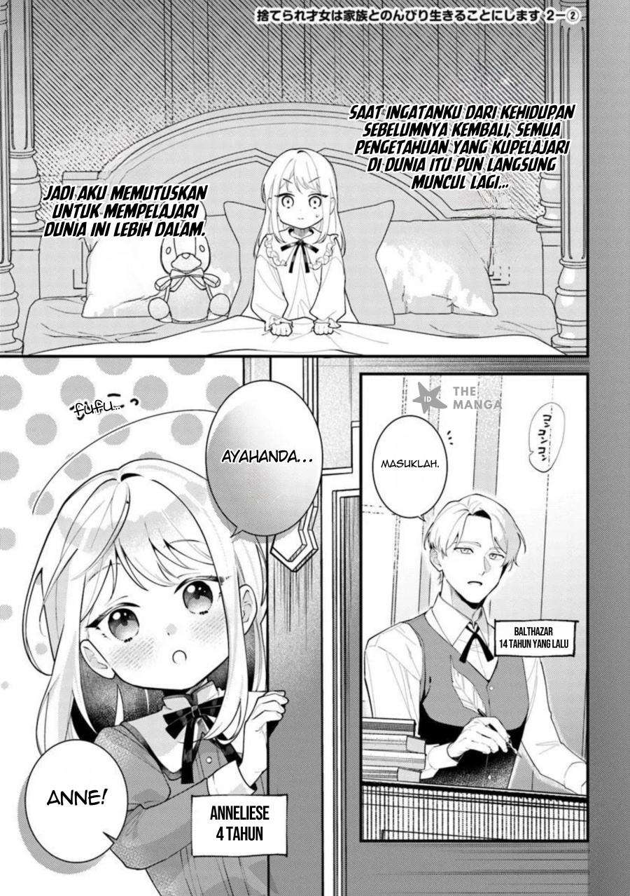 Suterare Saijo Wa Kazoku To Nonbiri Ikiru Koto Ni Shimasu Chapter 02.2 Gambar 2