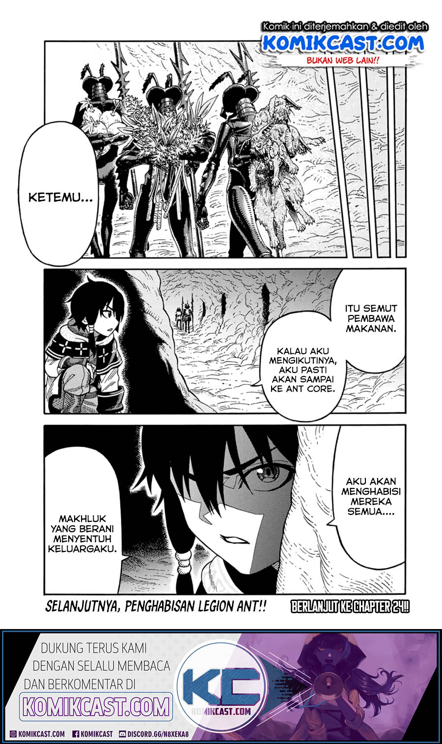 Suterareta Tensei Kenja ~ Mamono no Mori de Saikyou no dai ma Teikoku o Tsukuriageru ~ Chapter 23 Gambar 15