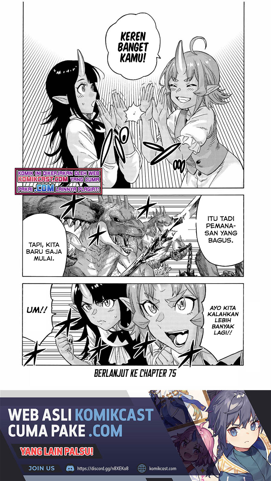 Suterareta Tensei Kenja ~ Mamono no Mori de Saikyou no dai ma Teikoku o Tsukuriageru ~ Chapter 74 Gambar 17
