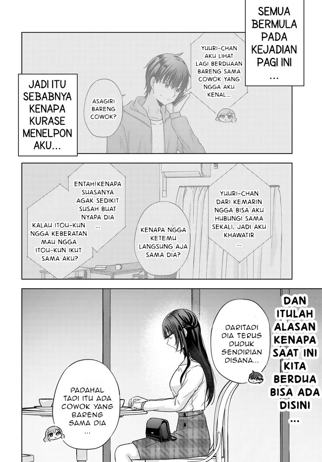 Suufungo no Mirai ga Wakaru You ni Natta Kedo Onnagokoro wa Wakaranai. Chapter 13.1 Gambar 3