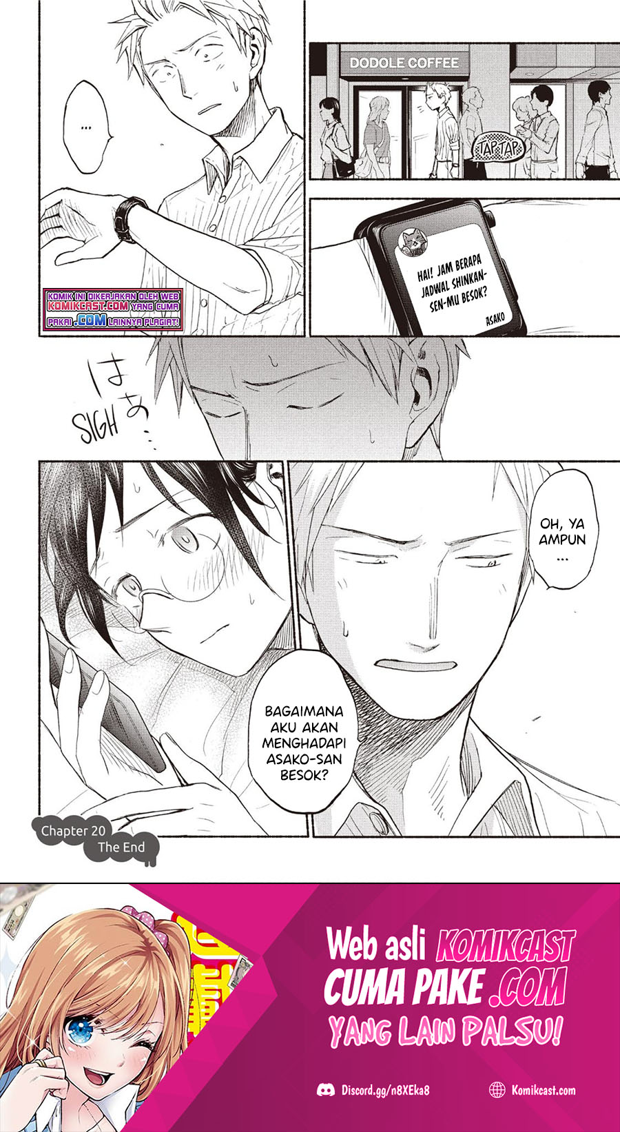 Sweat and Soap (Ase to Sekken) Chapter 20 Gambar 23