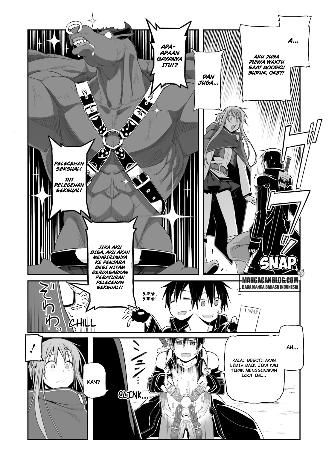 Sword Art Online: Progressive Chapter 12 Gambar 34