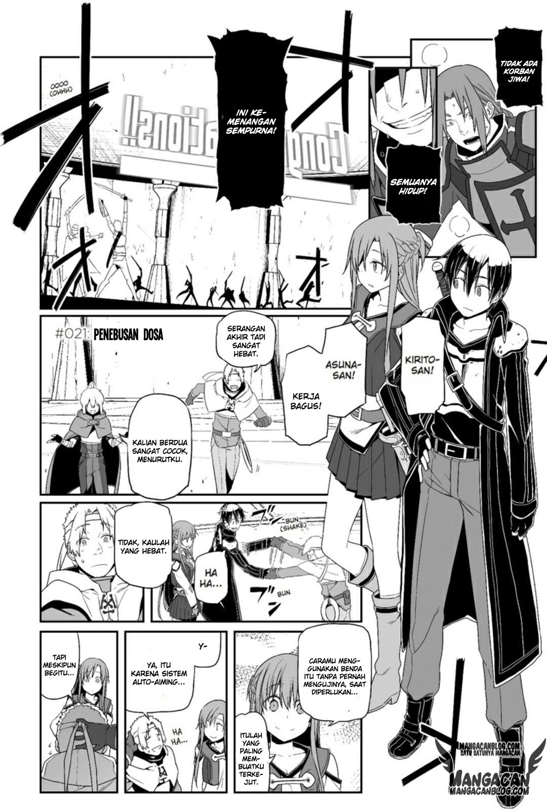 Sword Art Online: Progressive Chapter 21 Gambar 1