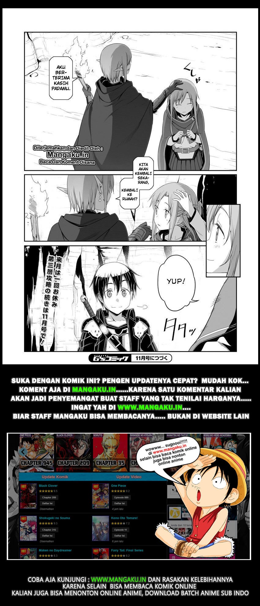 Sword Art Online: Progressive Chapter 31 Gambar 21