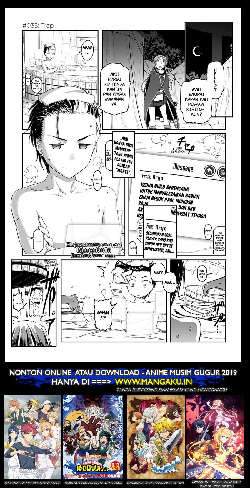 Sword Art Online: Progressive Chapter 35 Gambar 2