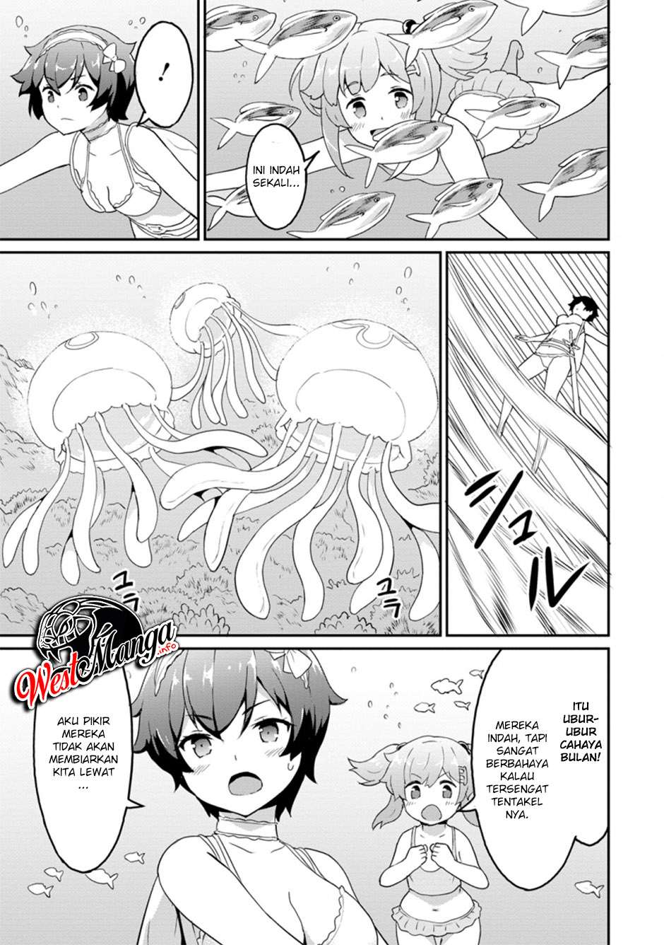 Taberu dake de Level-Up! Damegami to Issho ni Isekai Musou Chapter 21.2 Gambar 3