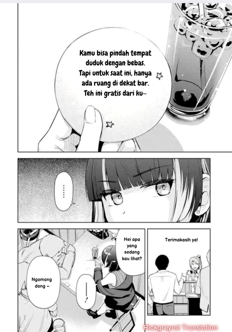Tachi Nomi Izakaya De Kei Joshidaisei Ga Tonari Ni Kuru Hanashi Chapter 01 Gambar 11