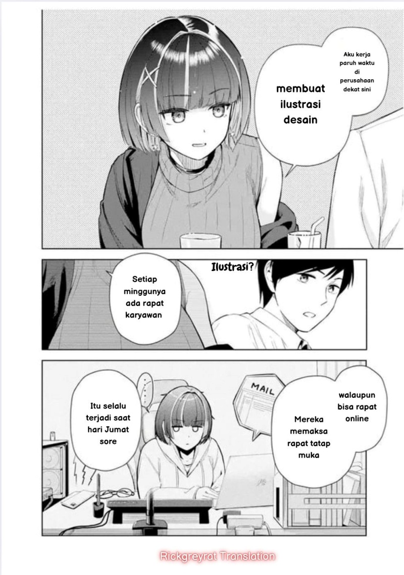 Tachi Nomi Izakaya De Kei Joshidaisei Ga Tonari Ni Kuru Hanashi Chapter 01 Gambar 21