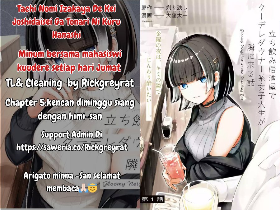 Tachi Nomi Izakaya De Kei Joshidaisei Ga Tonari Ni Kuru Hanashi Chapter 05 Gambar 1