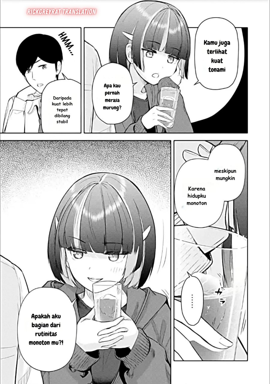 Tachi Nomi Izakaya De Kei Joshidaisei Ga Tonari Ni Kuru Hanashi Chapter 07 Gambar 6