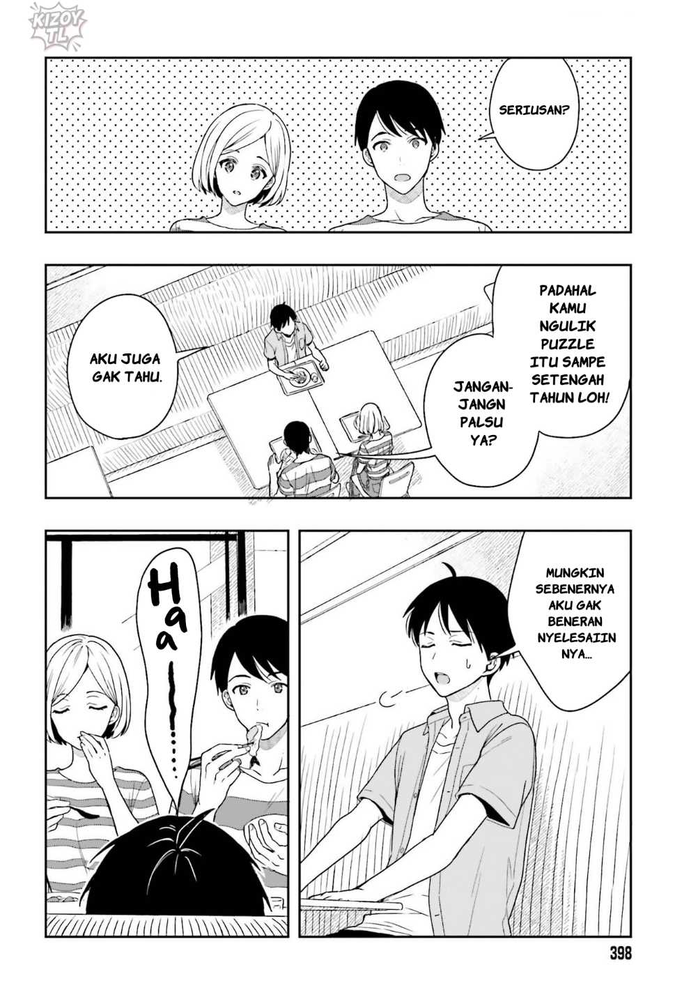 Takachiho Honoka-senpai ga SUKIde SUKIde Iroiro Gamandekinai. Chapter 04 Gambar 4