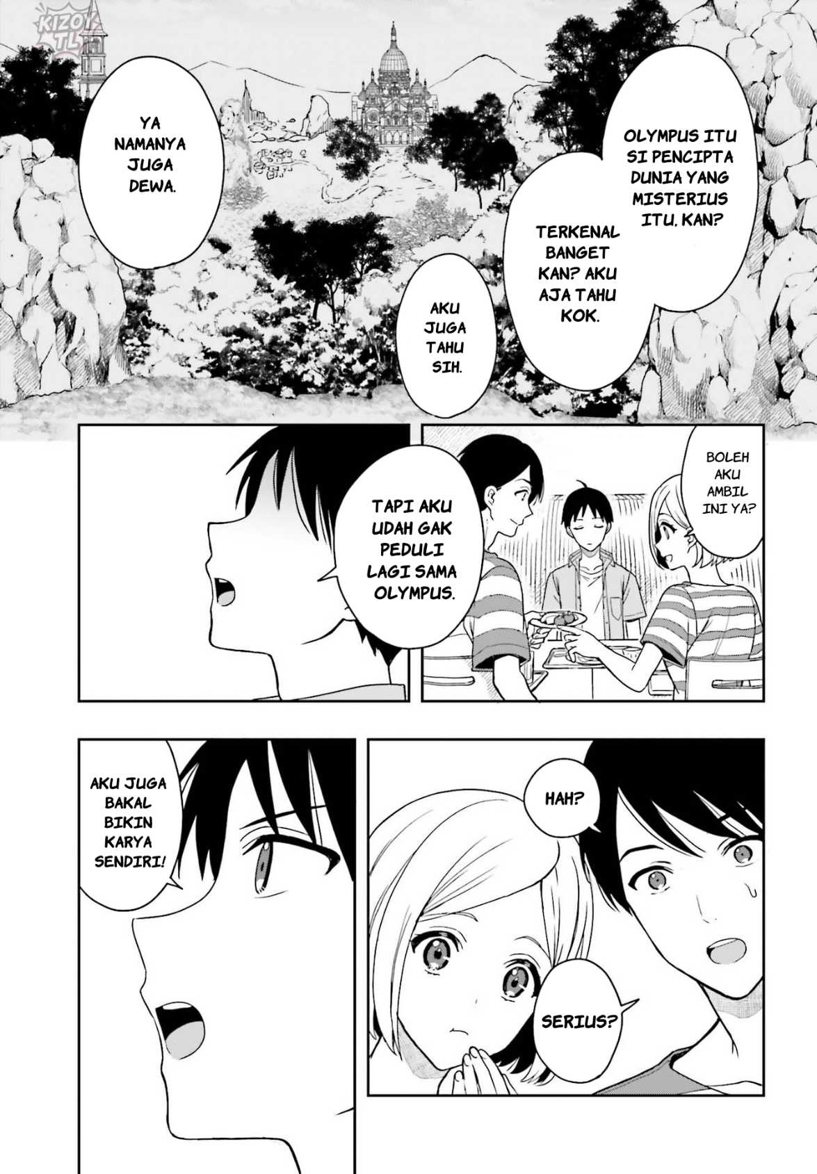 Takachiho Honoka-senpai ga SUKIde SUKIde Iroiro Gamandekinai. Chapter 04 Gambar 5