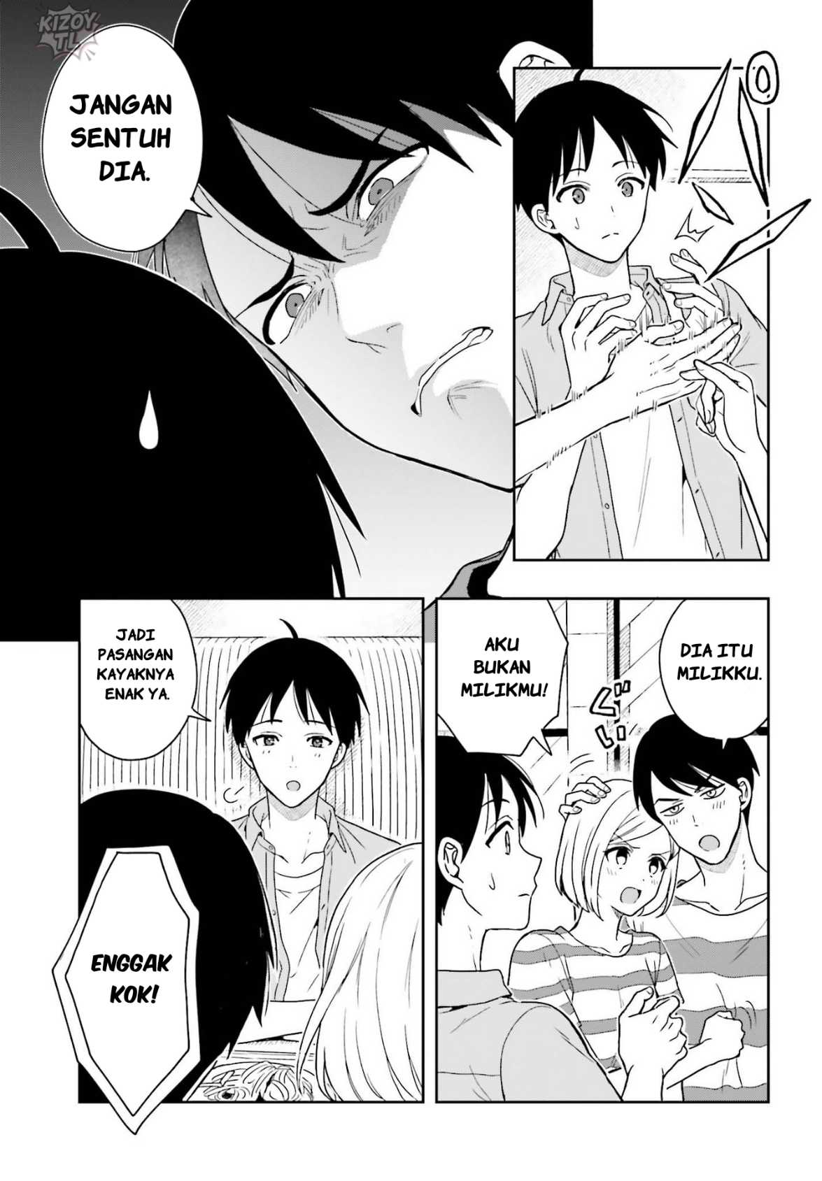 Takachiho Honoka-senpai ga SUKIde SUKIde Iroiro Gamandekinai. Chapter 04 Gambar 9
