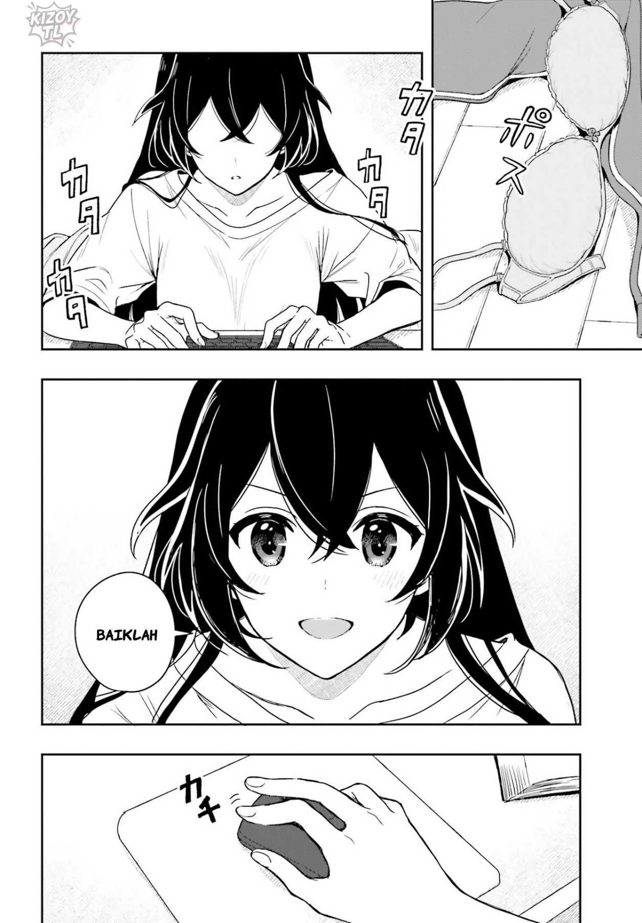 Takachiho Honoka-senpai ga SUKIde SUKIde Iroiro Gamandekinai. Chapter 04 Gambar 12