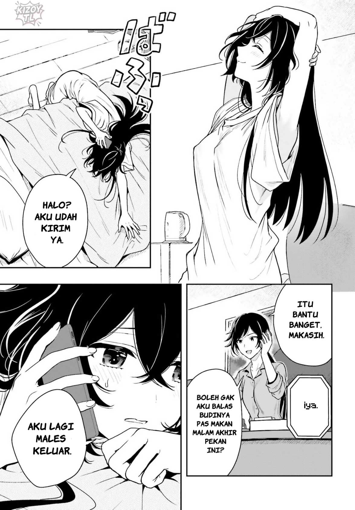Takachiho Honoka-senpai ga SUKIde SUKIde Iroiro Gamandekinai. Chapter 04 Gambar 13