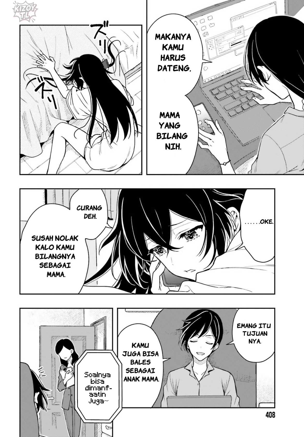 Takachiho Honoka-senpai ga SUKIde SUKIde Iroiro Gamandekinai. Chapter 04 Gambar 14