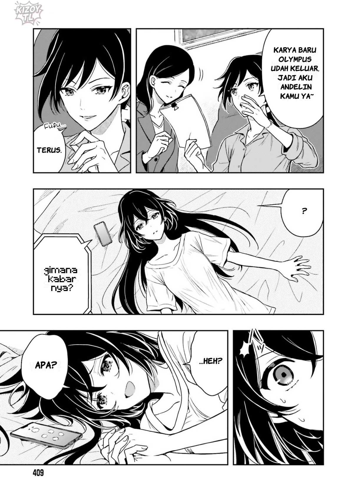 Takachiho Honoka-senpai ga SUKIde SUKIde Iroiro Gamandekinai. Chapter 04 Gambar 15