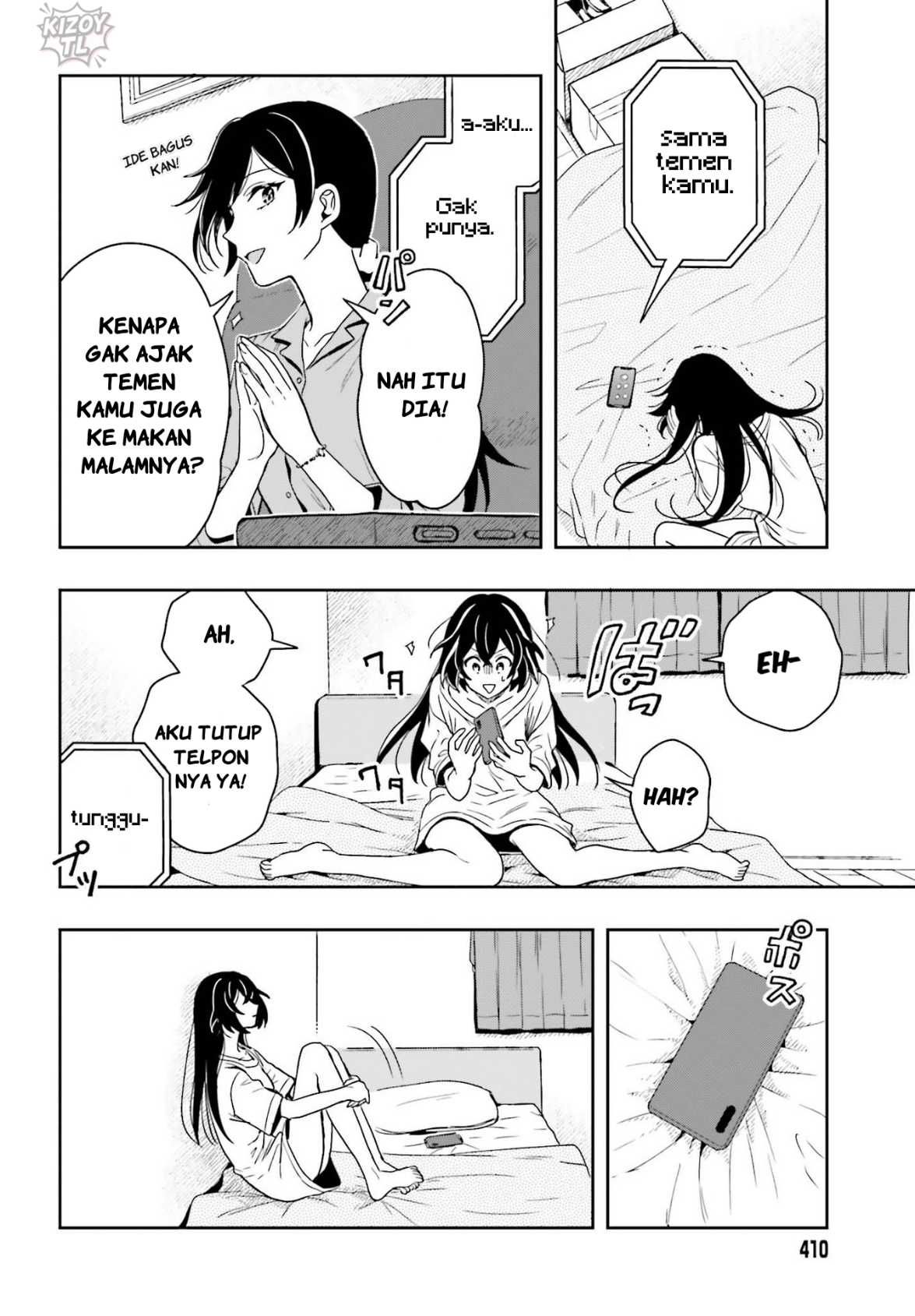 Takachiho Honoka-senpai ga SUKIde SUKIde Iroiro Gamandekinai. Chapter 04 Gambar 16