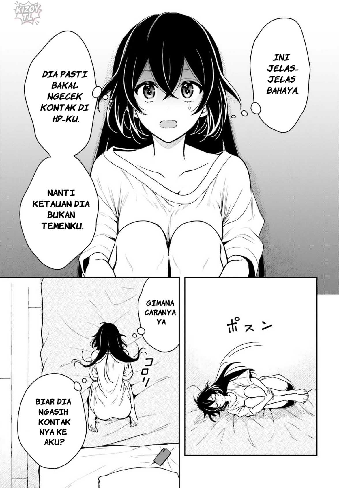 Takachiho Honoka-senpai ga SUKIde SUKIde Iroiro Gamandekinai. Chapter 04 Gambar 17