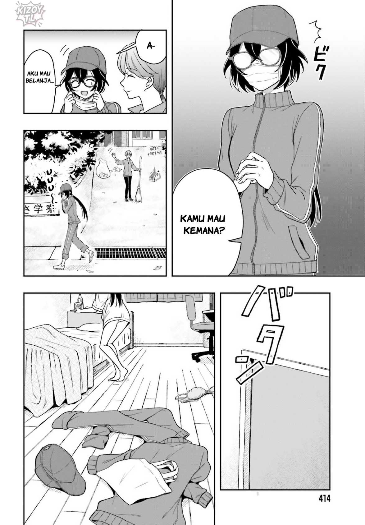 Takachiho Honoka-senpai ga SUKIde SUKIde Iroiro Gamandekinai. Chapter 04 Gambar 20