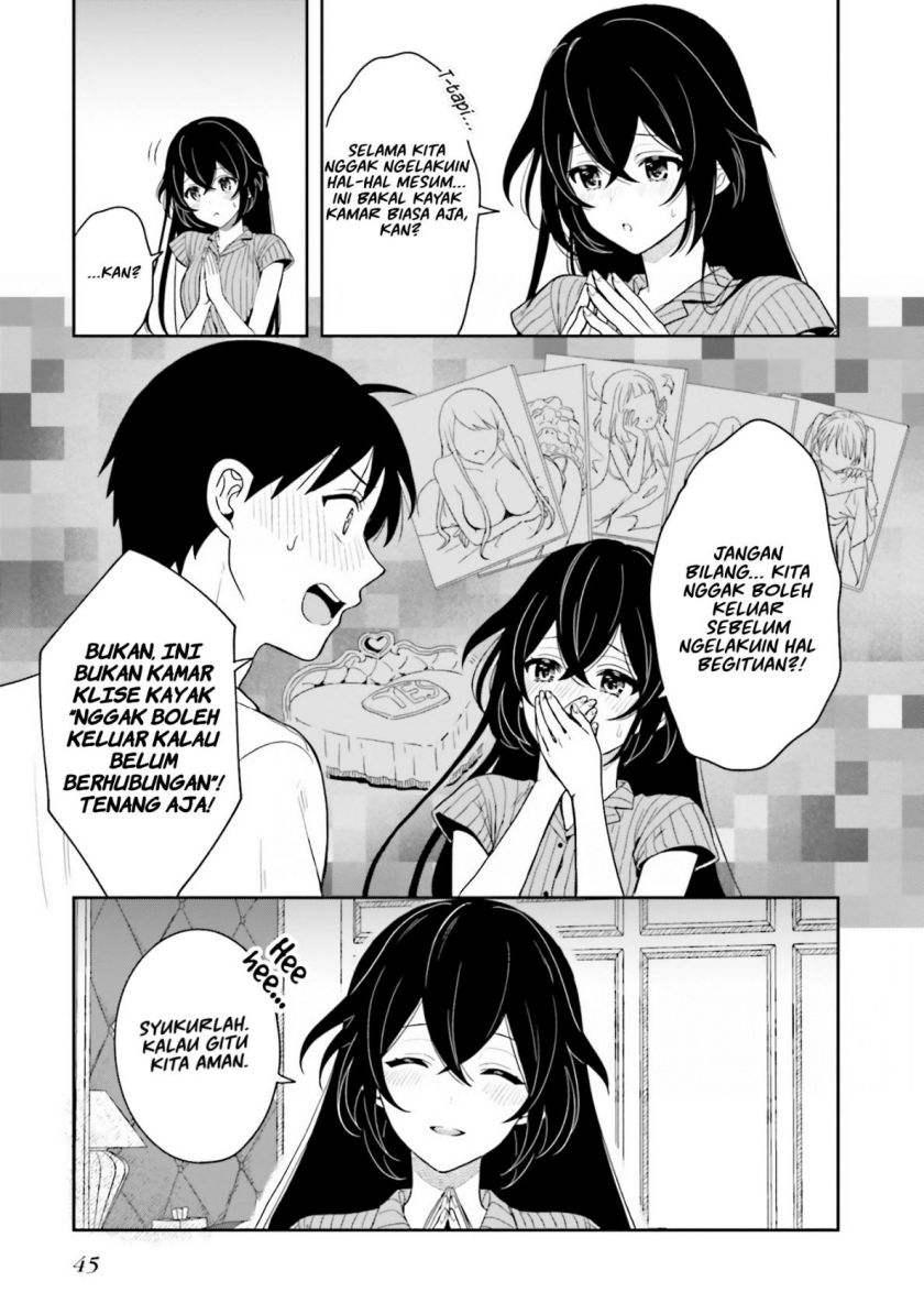Takachiho Honoka-senpai ga SUKIde SUKIde Iroiro Gamandekinai. Chapter 07 Gambar 13