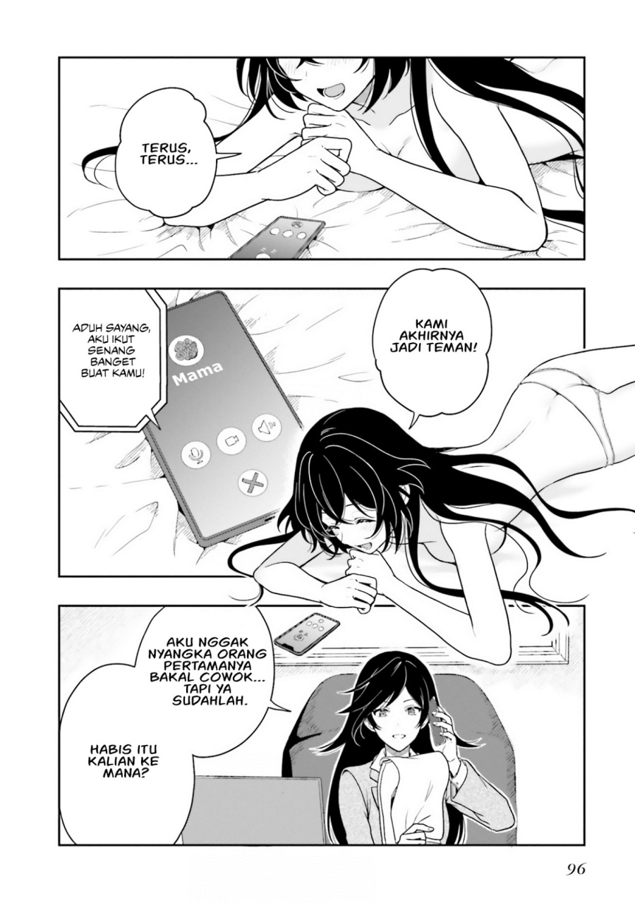 Takachiho Honoka-senpai ga SUKIde SUKIde Iroiro Gamandekinai. Chapter 09 Gambar 8