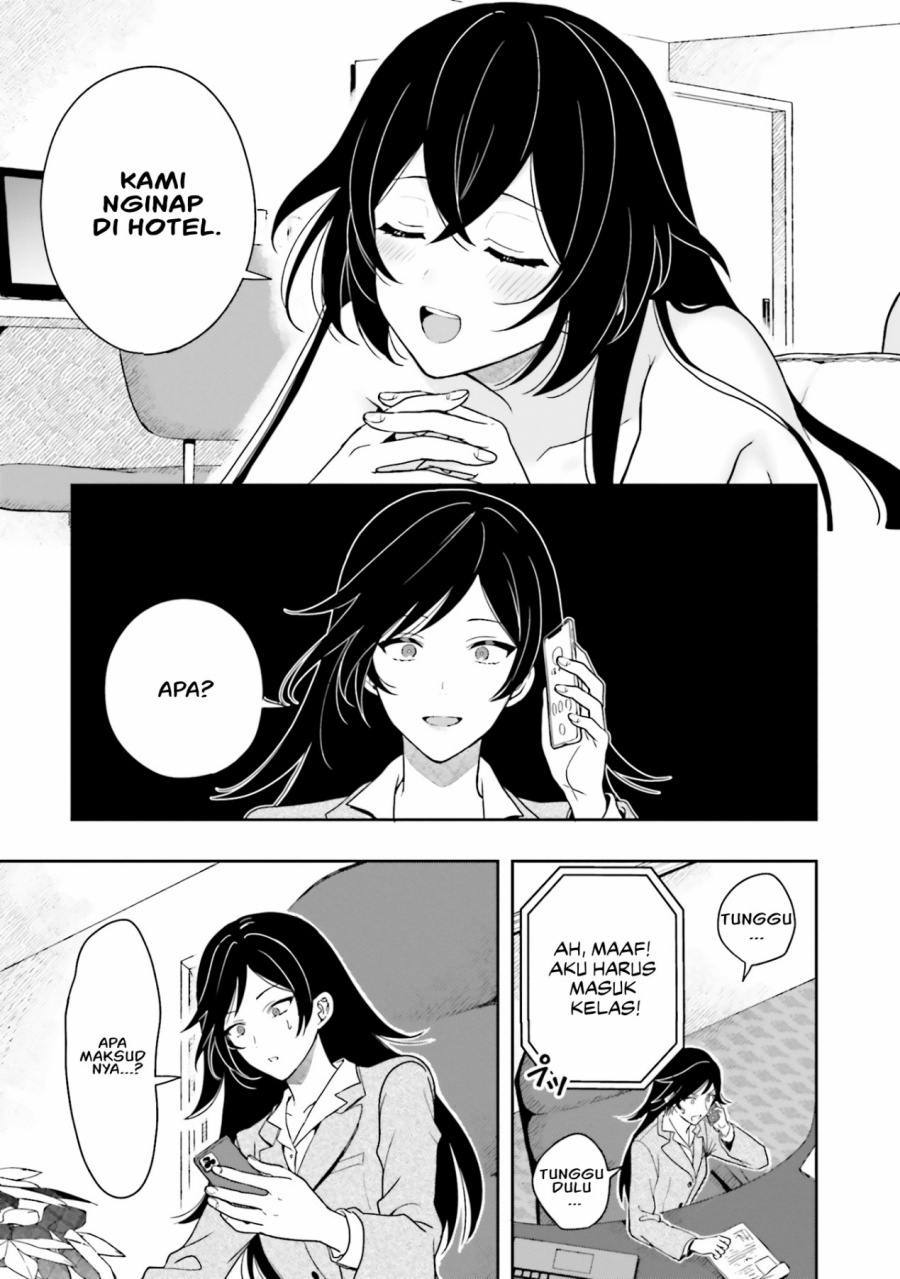 Takachiho Honoka-senpai ga SUKIde SUKIde Iroiro Gamandekinai. Chapter 09 Gambar 9