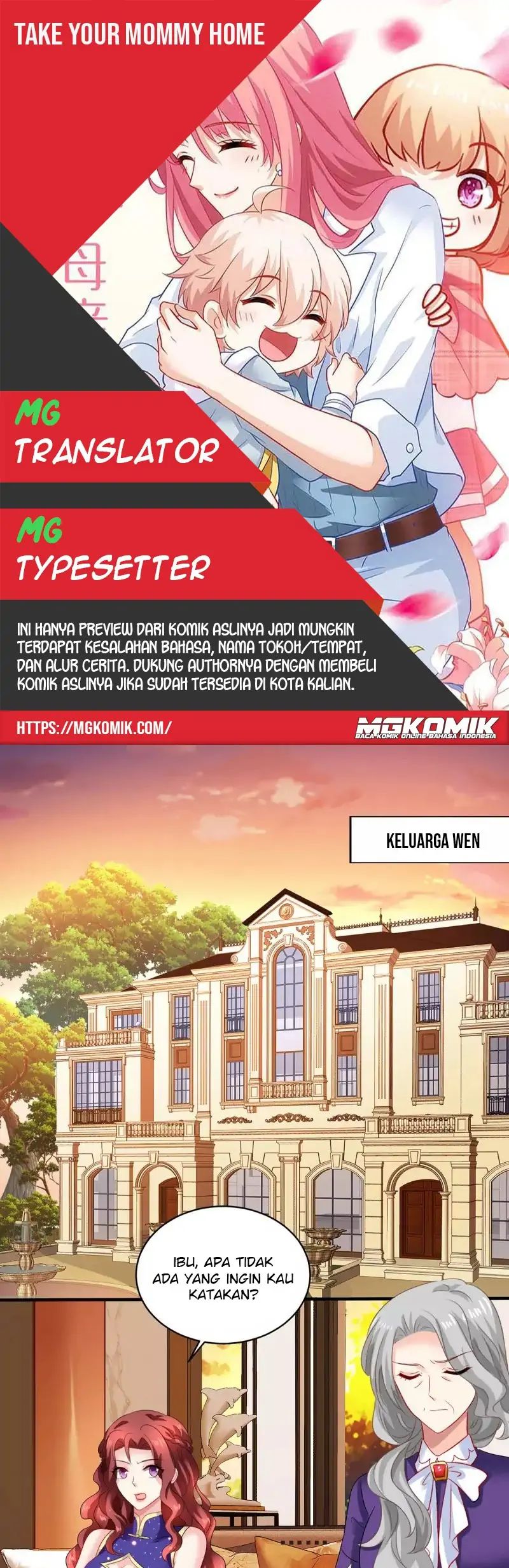 Take Your Mommy Home Chapter 388 Gambar 1