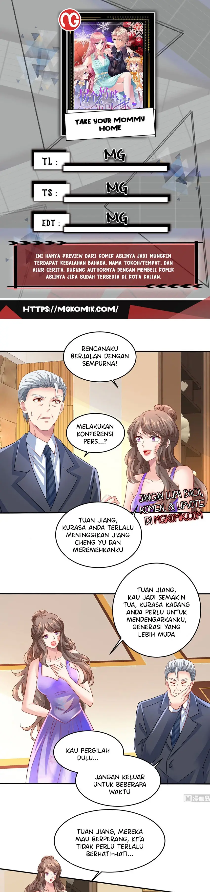 Take Your Mommy Home Chapter 398 Gambar 1