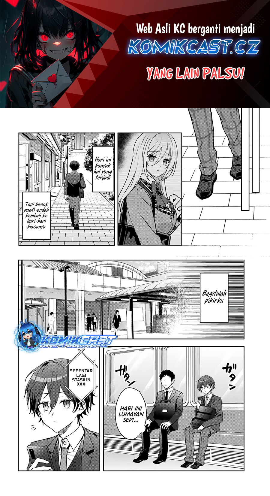 Takou no Koori Hime wo Chikan kara Tasuketara, Otomedachi kara Hajimeru Koto ni Narimashita Chapter 01.2 Gambar 2