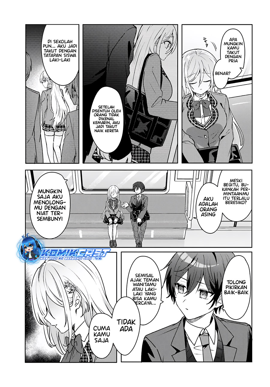 Takou no Koori Hime wo Chikan kara Tasuketara, Otomedachi kara Hajimeru Koto ni Narimashita Chapter 01.2 Gambar 9