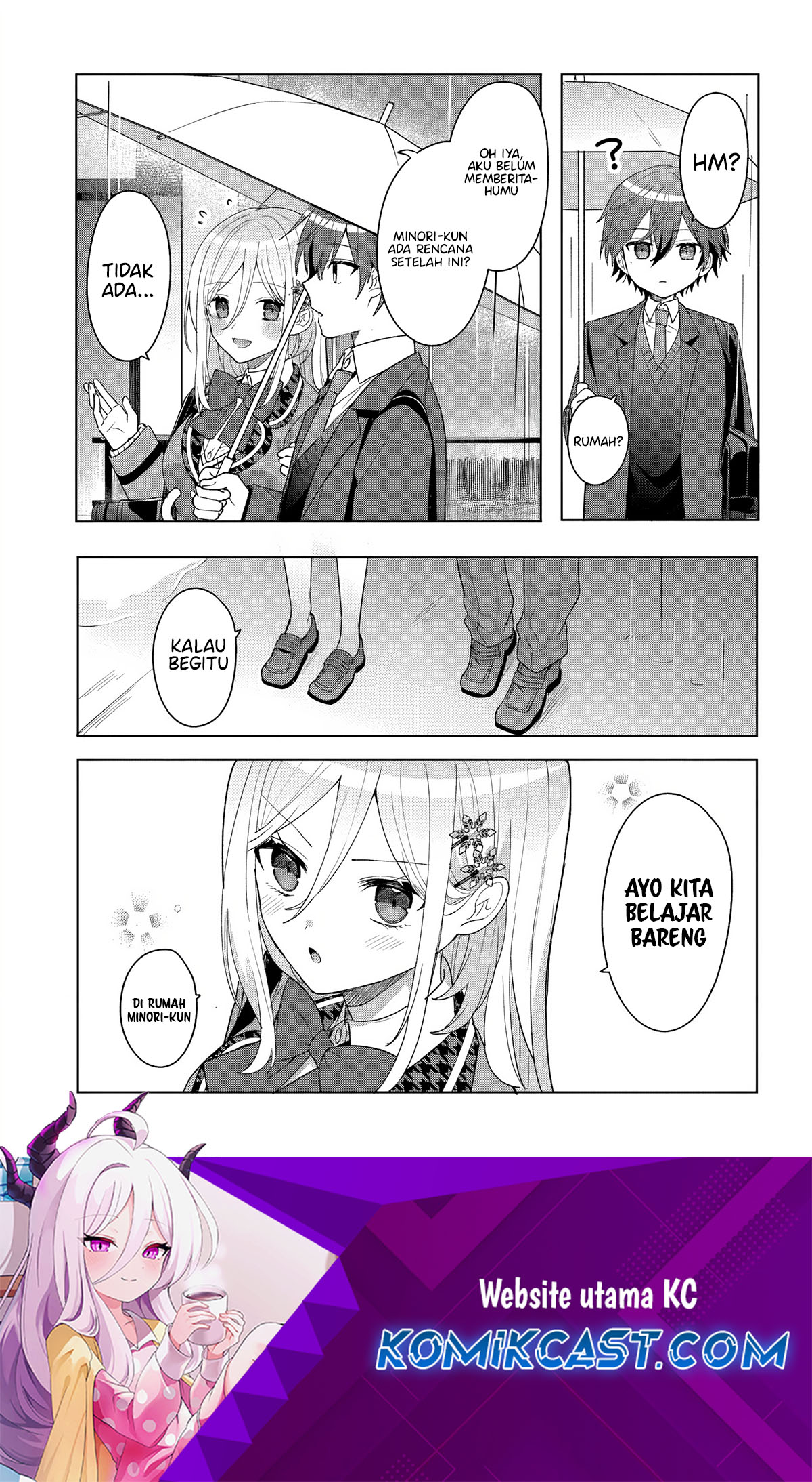 Takou no Koori Hime wo Chikan kara Tasuketara, Otomedachi kara Hajimeru Koto ni Narimashita Chapter 06.2 Gambar 2