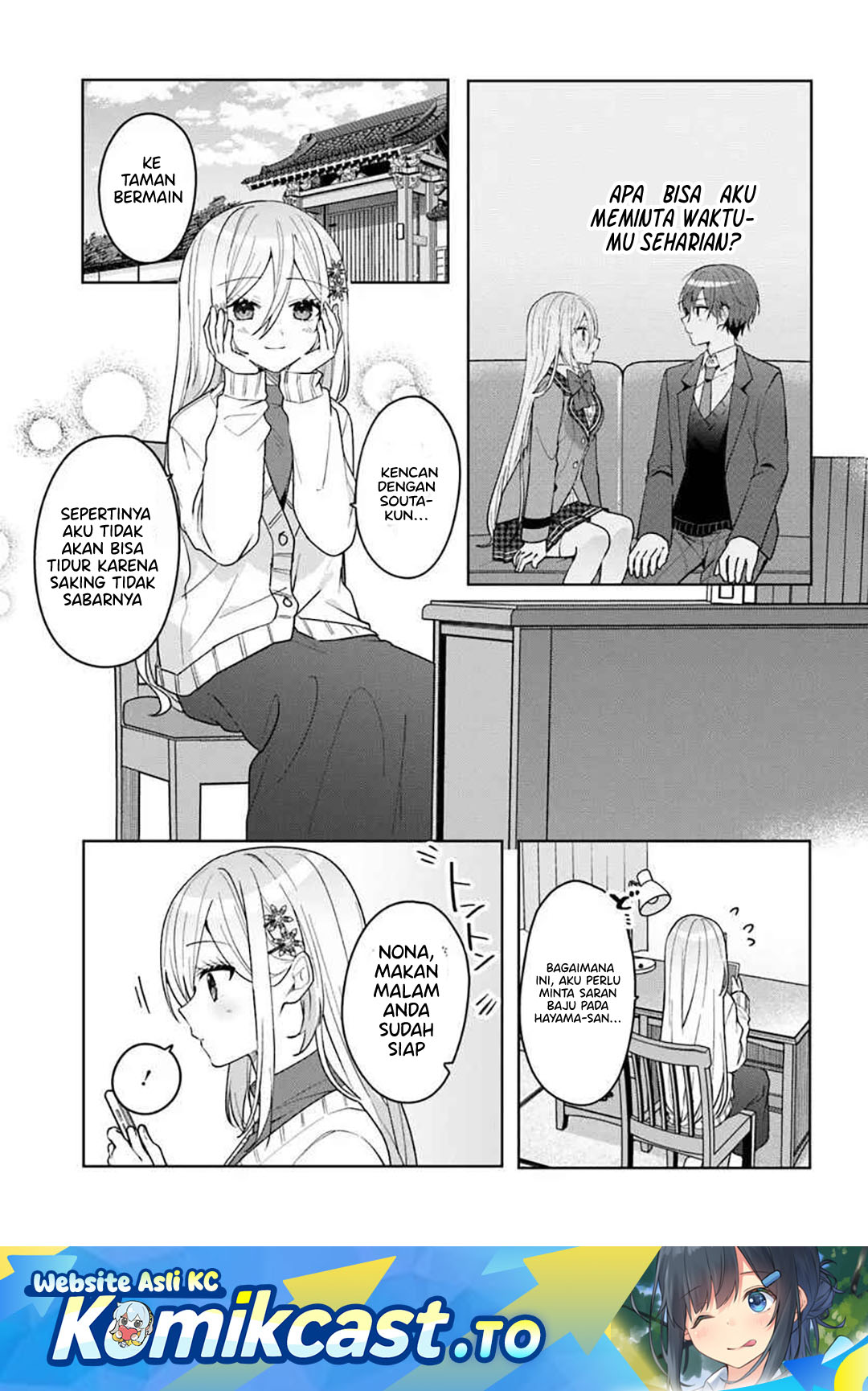 Takou no Koori Hime wo Chikan kara Tasuketara, Otomedachi kara Hajimeru Koto ni Narimashita Chapter 14 Gambar 2
