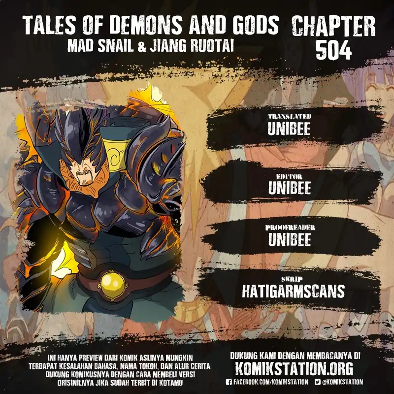 Tales of Demons and Gods Chapter 504 Gambar 1
