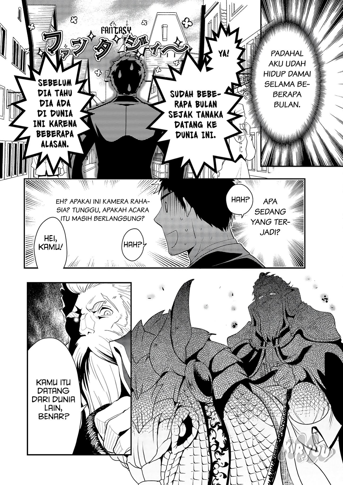 Tanaka no Isekai Nariagari Chapter 02 Gambar 3