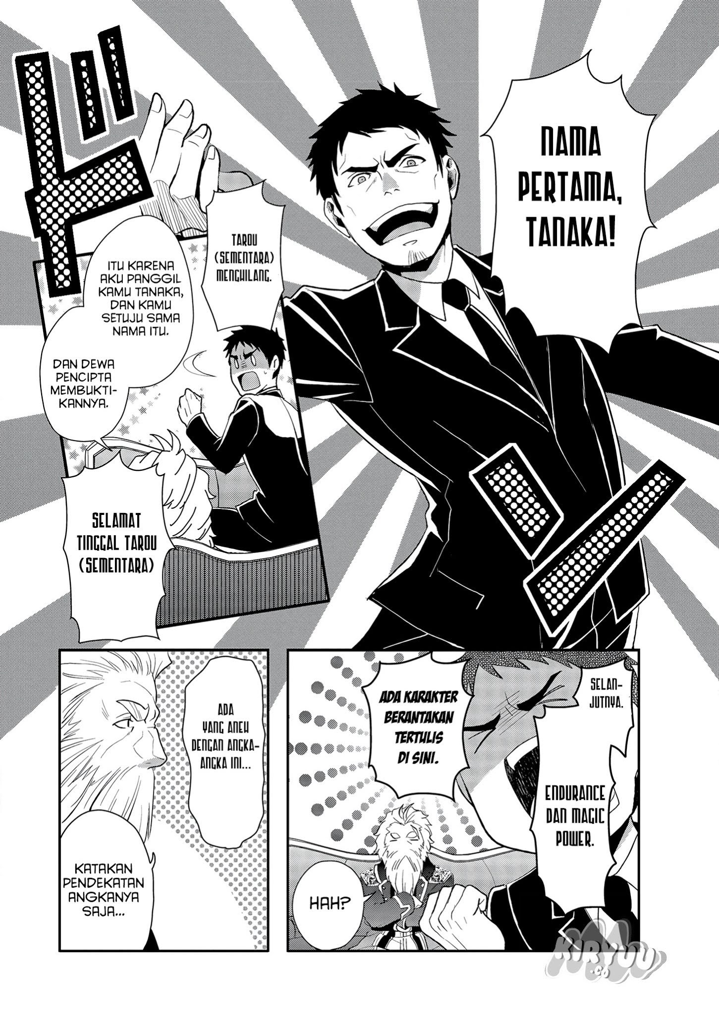 Tanaka no Isekai Nariagari Chapter 02 Gambar 11