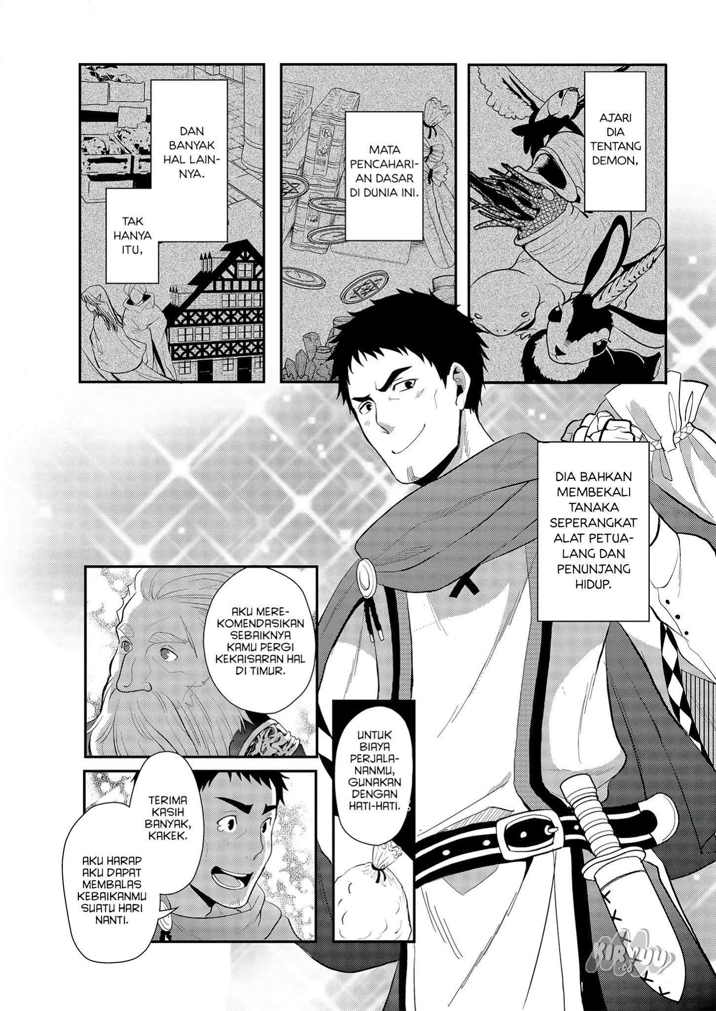 Tanaka no Isekai Nariagari Chapter 02 Gambar 16