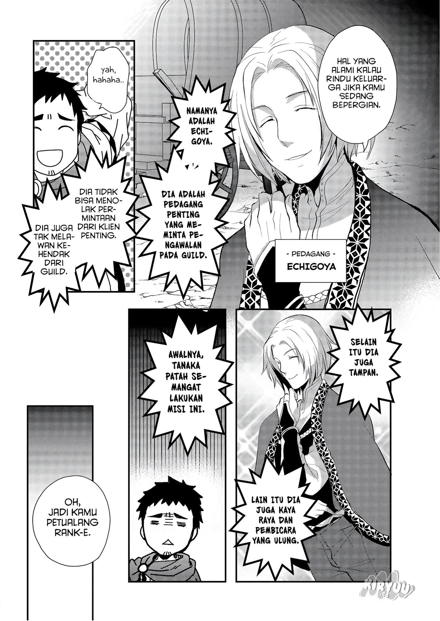 Tanaka no Isekai Nariagari Chapter 02 Gambar 19