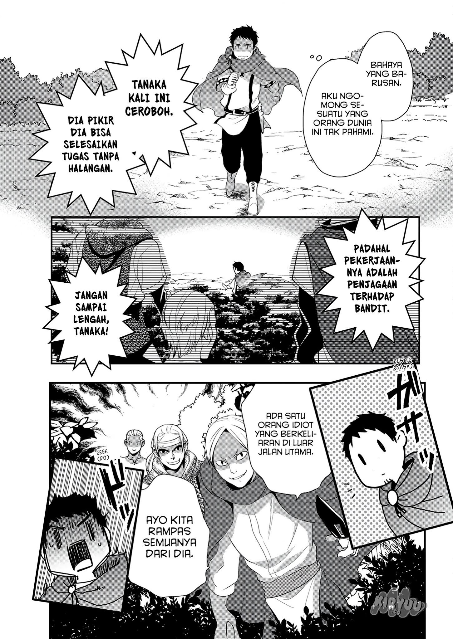 Tanaka no Isekai Nariagari Chapter 02 Gambar 22