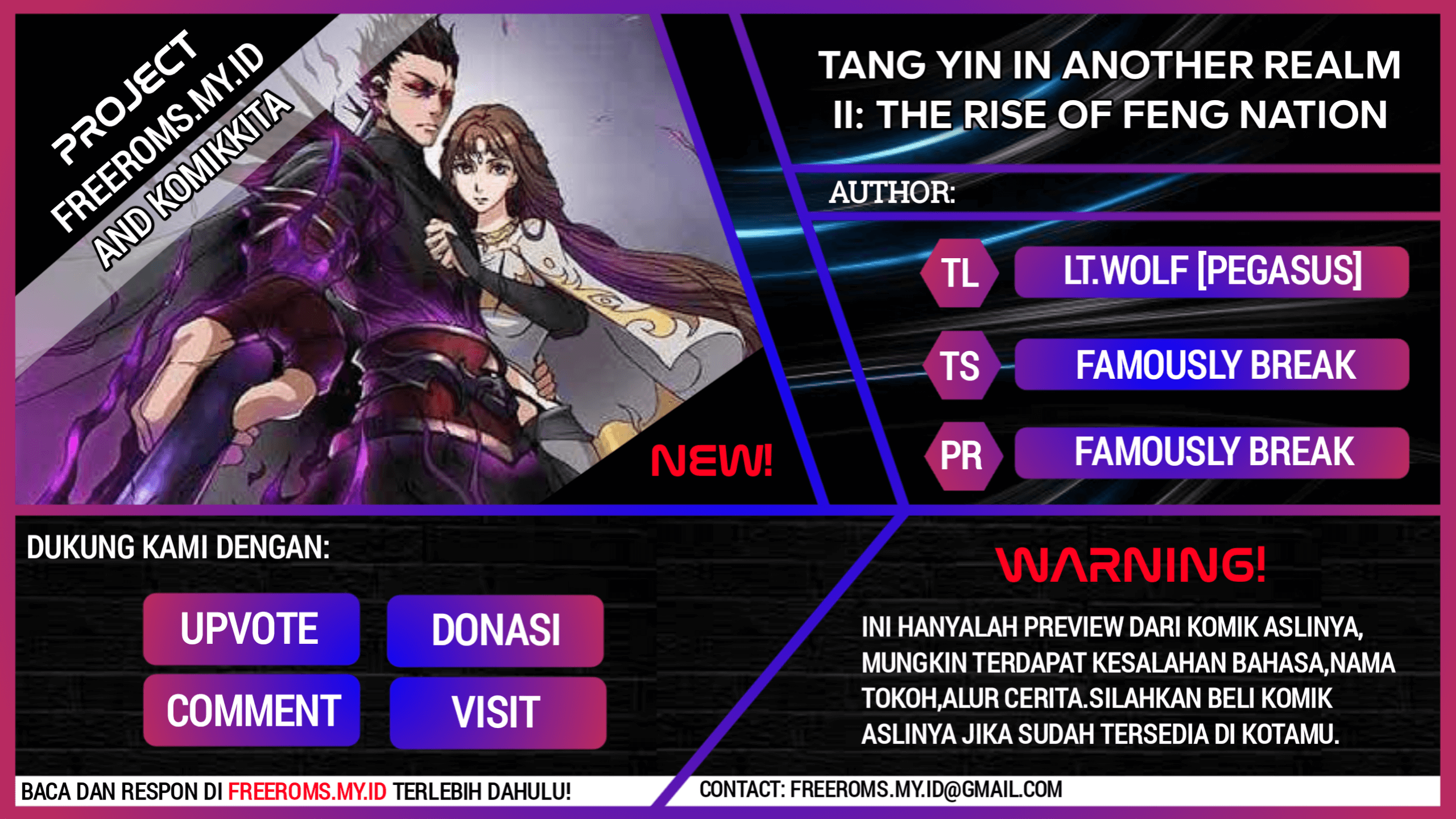 Tang Yin in Another Realm II: The Rise of Feng Nation Chapter 08 Gambar 1