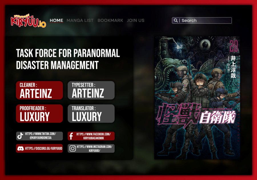 Task Force for Paranormal Disaster Management Chapter 03 Gambar 1