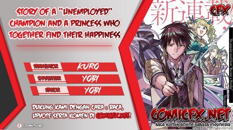 Tatoeba Ore ga, Champion kara Oujo no Himo ni Job Change Shita to Shite (Story of an “Unemployed” Champion and a Princess Who Together Find Their Happiness) Chapter 01 Gambar 1