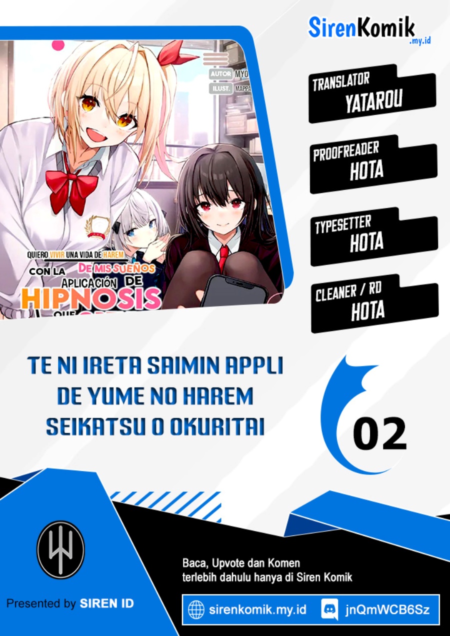 Te ni Ireta Saimin Appli de Yume no Harem Seikatsu o Okuritai Chapter 02 Gambar 1