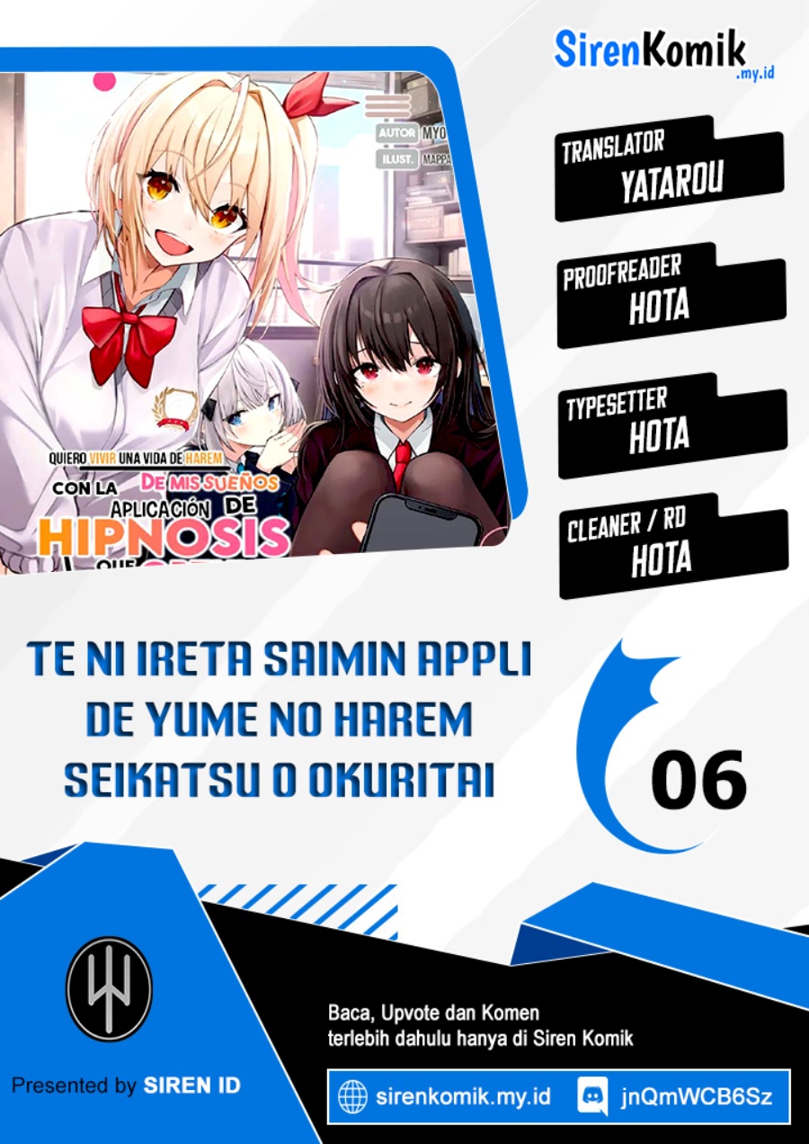 Te ni Ireta Saimin Appli de Yume no Harem Seikatsu o Okuritai Chapter 06 Gambar 1